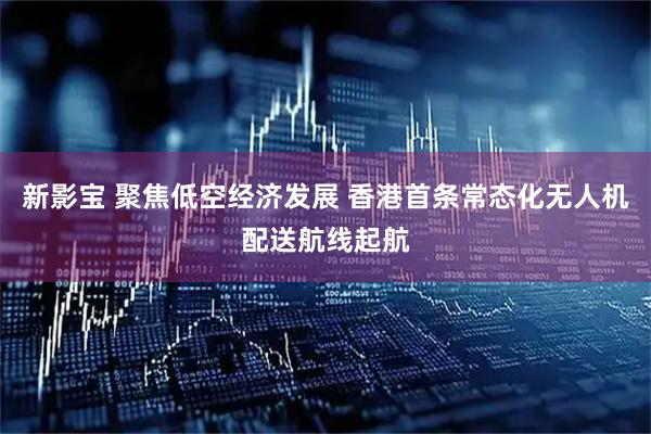 新影宝 聚焦低空经济发展 香港首条常态化无人机配送航线起航